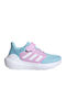 Tensaur Run 3.0 El Kids Sports Shoes Running with Hoop & Loop Closure Turquoise