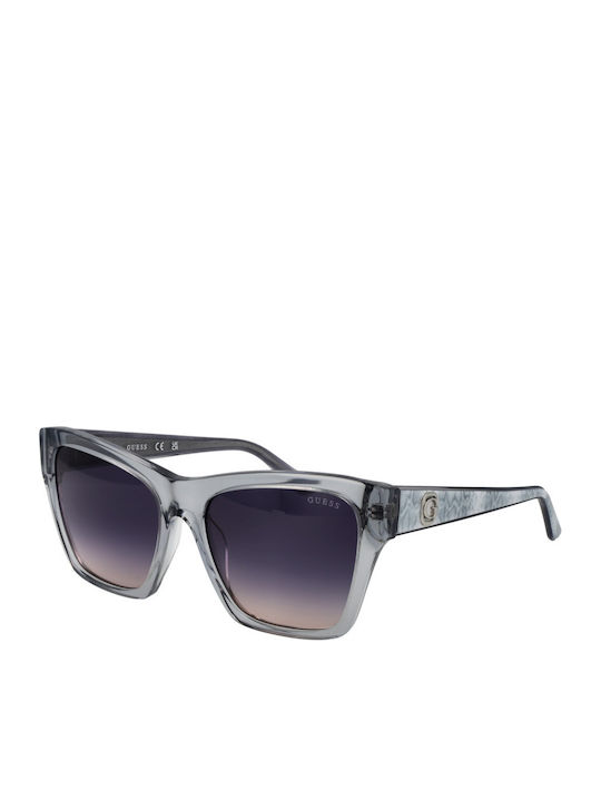 Guess Unisex Ochelari De Soare Cu Ramă Neagră D...
