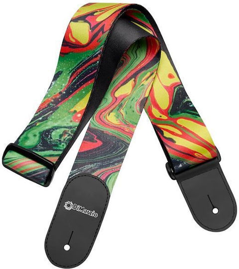 Dimarzio Dd3141 Steve Vai Print Grüne Universe Gitarre Bass Saiteninstrumente Gurte