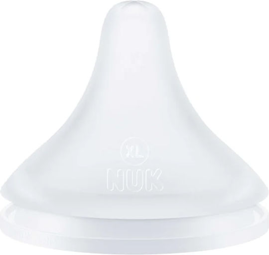 Nuk Perfect Match Silicone Bottle Teats High Flow For 6+ Months 2 Pieces