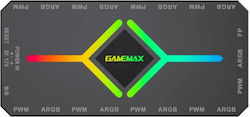 Gamemax Fan Hub V4.0 Pwm A-rgb Hub Controller Lüfter Schwarz