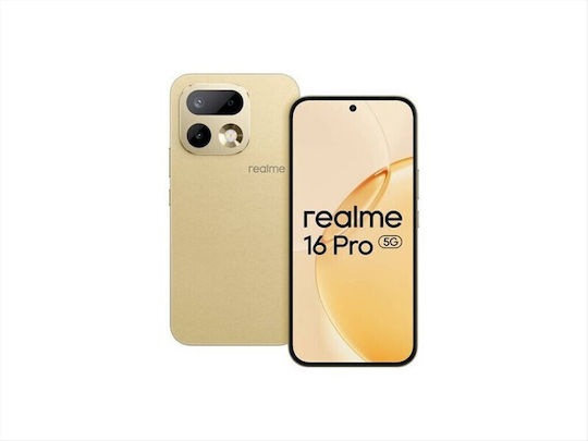 Realme 16 Pro 5G Dual SIM (8GB/256GB) Gold