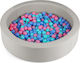 Costway Ball Pit made of Fabric 105x105cm. Gray