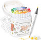 Ohuhu Honolulu B (Bobbie Goods Limited Edition) Brush & Fine 48 Μαρκαδόροι