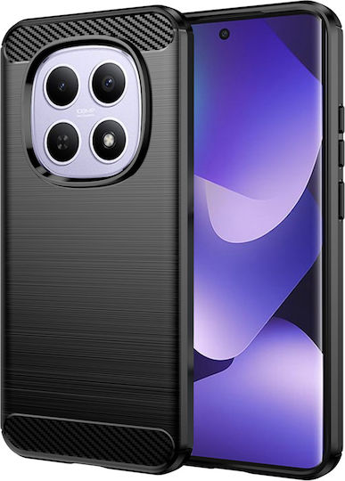 Techsuit Carbon Silicone Xiaomi Redmi Note 15 5g Note 15 4g Poco M8 5g Black