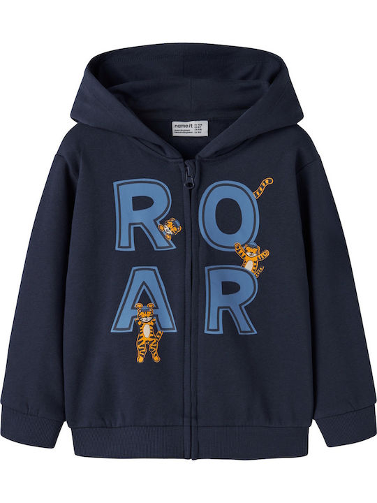 Name It Kids Sweatshirt Cardigan Cotton Blue
