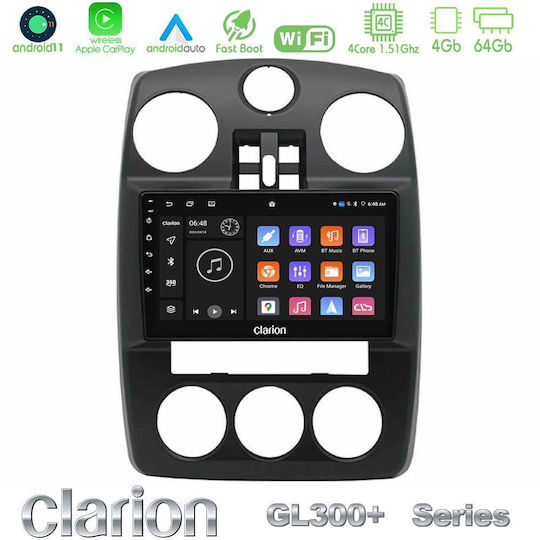 Clarion Ηχοσύστημα Αυτοκινήτου Chrysler PT Cruiser 2000-2005 (Bluetooth/USB/AUX/WiFi/GPS/Apple-Carplay/Android-Auto) με Οθόνη Αφής 9"