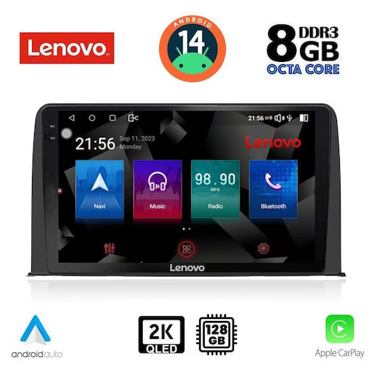 Lenovo Car Audio System for Honda CR-V 2017-2023 Bluetooth USB Wi-Fi GPS Apple CarPlay Android Auto with 10 Inch Touch Screen LENOVO SSR 10199 CPA