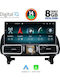 Digital IQ Auto-Audiosystem für Mercedes-Benz Maschinelles Lernen 2011-2019 (Bluetooth/USB/AUX/WiFi/GPS/Apple-Carplay/Android-Auto) mit Touchscreen 12.3"