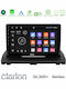 Clarion Auto-Audiosystem für Volvo XC 90 2006-2014 (Bluetooth/USB/WiFi/GPS/Apple-Carplay/Android-Auto) mit Touchscreen 9"