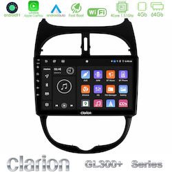 Clarion Auto-Audiosystem Für Peugeot 206 1998-2009 Mit Bluetooth USB GPS Clarion Auto-Audiosystem Für Peugeot 206 1998-2009 Mit Bluetooth USB GPS
