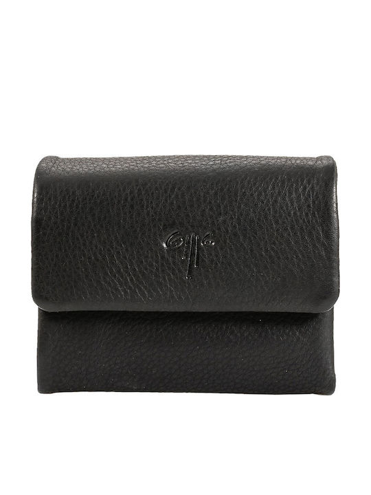 Kion Small Leather Women's Wallet Classic Black