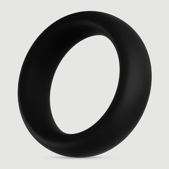Wide Silicone Cock Ring Forto F-64 40 Mm Wide Silicone Small Black Cock Ring