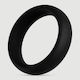 Φαρδύ Δαχτυλίδι Πέους Σιλικόνης Forto F-64 50 Mm Wide Silicone Large Cock Ring Μαύρο