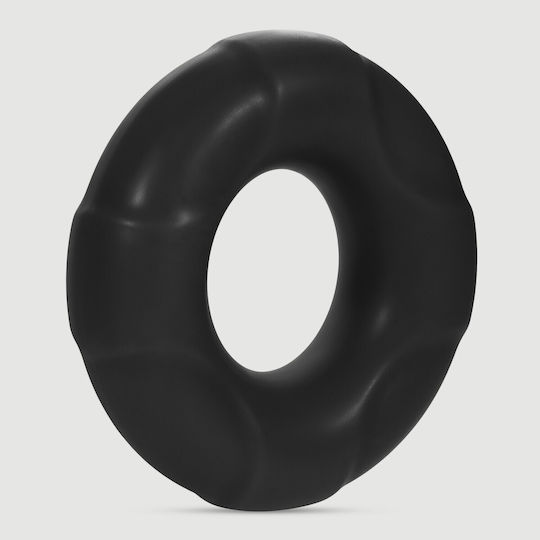 Δαχτυλίδι Πέους Σιλικόνης Forto F-33 21 Mm Silicone Medium Cock Ring Μαύρο