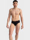 Men's Slip Black with Patterns