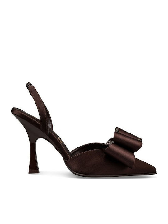 Envie Shoes Токчета Кафяв
