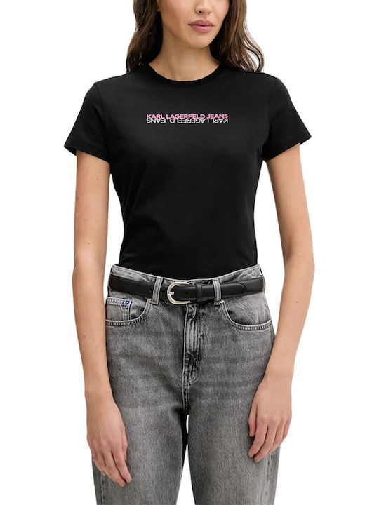 Karl Lagerfeld Karl Women's Blouse Cotton Black