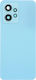 Battery Cover Battery Door + Battery Door Adhesive + Back Camera Lens Bezel Blue for Redmi Note 12 4G