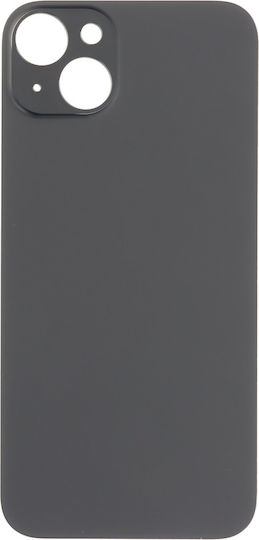 Batterieabdeckung Battery Door Adhesive Large Hole Schwarz für iPhone 15 Plus