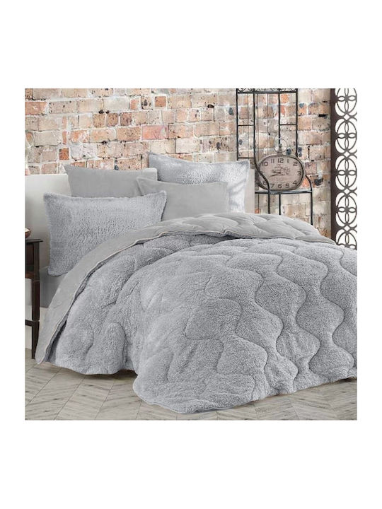 Homeone Bettbezug Elektrische Gitarren Großes Doppelbett 220x240cm Gray 300 GSMGsm
