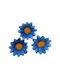 Handmade Sunflowers 925 Light Blue