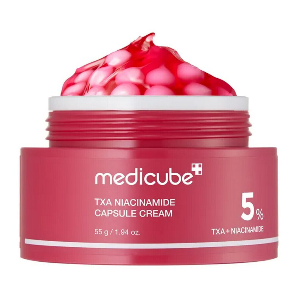Medicube TXA Niacinamide Capsule Ενυδατική & Αναπλαστική Κρέμα Προσώπου κατά των Ατελειών & της Ακμής με Υαλουρονικό Οξύ & Νιασιναμίδη 55gr