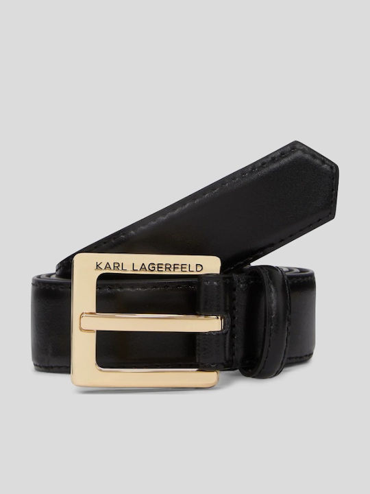 Leather Women's Black Belt