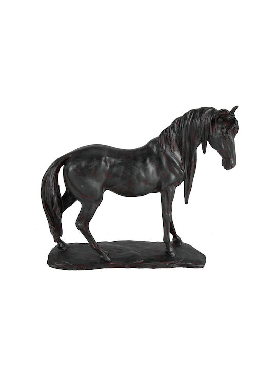 Artekko Διακοσμητικό Άλογο Πολυρητίνης 38.9x8.9x35.6cm