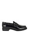 Berg3 Patent Leather Women's Loafers in Black Color