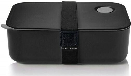 Yoko Design Lunchbox Kunststoff Schwarz Geeignet für die Mikrowelle 1000ml 1Stück Yoko Design Lunchbox Kunststoff Schwarz Geeignet für die Mikrowelle 1000ml 1Stück