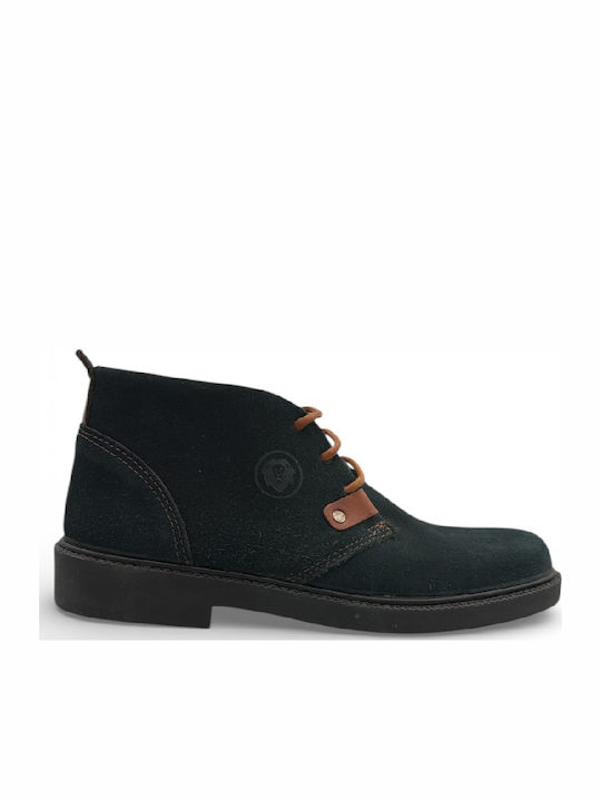Box Shoes Ghete Casual Albastru 103Ν