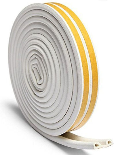 Selbstklebendes Band Zugluftstopper Tür / Fenster in Weiß Farbe 6mx0.55cm Selbstklebendes Band Zugluftstopper Tür / Fenster in Weiß Farbe 6mx0.55cm