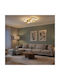 kelvo Ceiling Mount Light 60cm White with Integrated LED