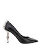 Leather Black High Heels