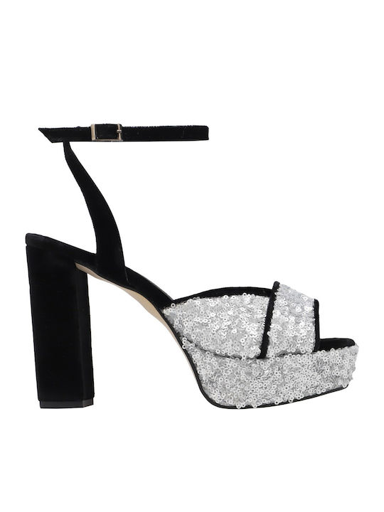 Sandalen Silber