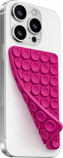XXL 10x6cm Non-slip Mobile Stand in Pink color