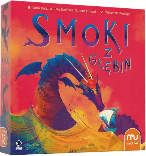 Board Game Dragons from the Depths for 2-5 Players 8+ Years Old (PL) Muduko