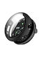 Techsuit Defense360 Pro Πλαστική Θήκη με Τζαμάκι σε Μαύρο χρώμα για Google Pixel Watch 4 41mm