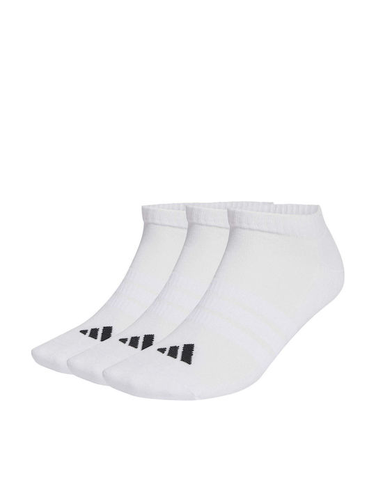 adidas Essentials Αθλητικές Κάλτσες Λευκές 3 Ζεύγη