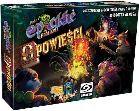 Board Game Small Epic Dungeons: Tales for 1-4 Players 14+ Years Old GXP-852169 (PL) Galakta