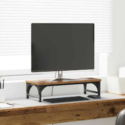 vidaXL Schreibtisch Halterung Monitor Braun (88...