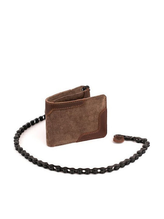 Leather Men's Wallet Classic Brown