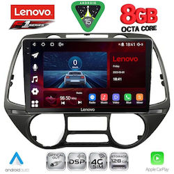 Lenovo Car Audio System for Hyundai i20 2008-2013 with Bluetooth USB and GPS