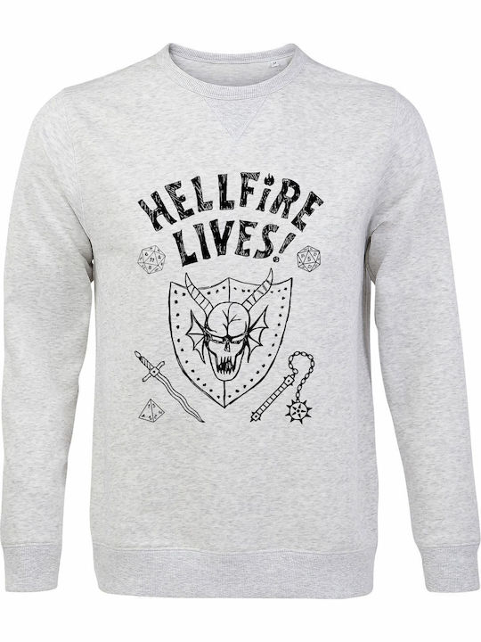 Sweatshirt Organic Unisex " Stranger Things Hel...
