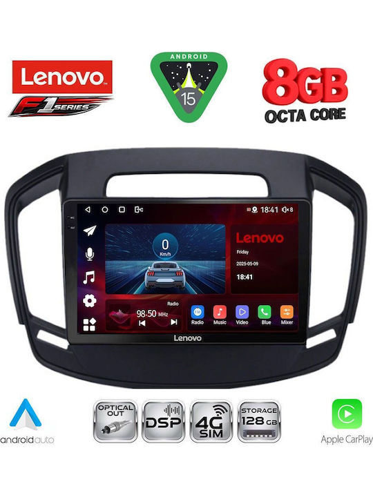Lenovo Car Audio System for Opel Insignia 2014-2017 Bluetooth USB Wi-Fi GPS Apple CarPlay Android Auto with 9 Inch Touch Screen LENOVO SSR 10492 CPA