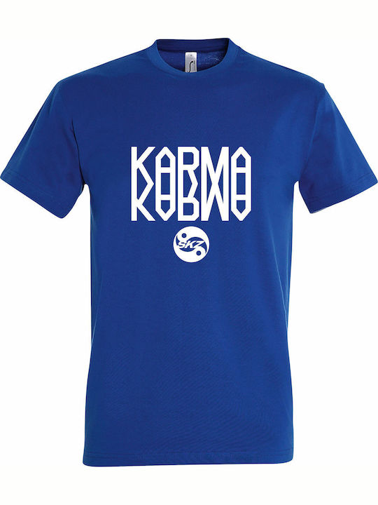 kirikoko Παιδικό T-shirt Royal Blue Karma By St...