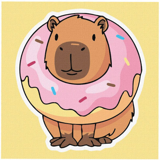 Ideyka Malerei Zahlen Süße Capybara 311298