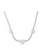 Elegant Necklace with design Heart from Steel