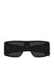 Ysl Unisex Sunglasses with Black Plastic Frame and Black Lens SL 832 001